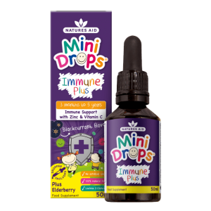 Natures Aid Immune Plus Mini Drops - 50ml