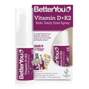 Better You Vitamin D + K2 Kids Daily Oral Spray - 15ml