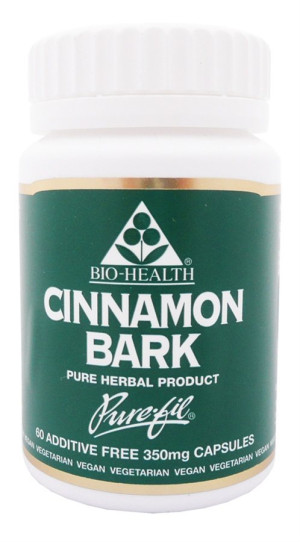Bio Health Cinnamon Bark 350mg - 60 Caps