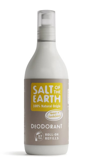 Crystal Spring Salt of the Earth Amber & Sandalwood Roll-On Refill  - 525ml
