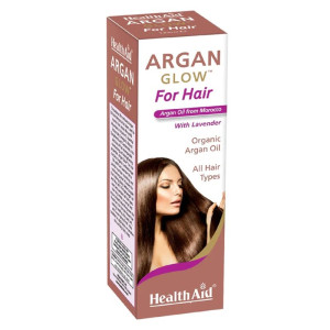 Health Aid Argan Glow For Hair - 125ml