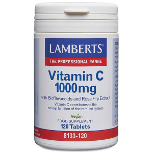 Lamberts Vitamin C 1000mg +Bioflavonoids  - 120 Tabs