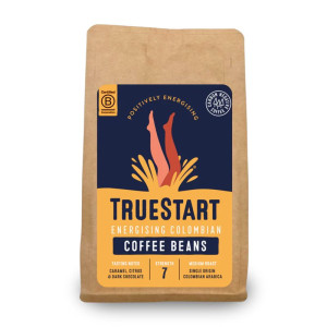 TrueStart Coffee Energising Colombian - Single Origin - Beans - 200g