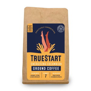 TrueStart Coffee  Energising Colombian - Single Origin - Ground - 200g