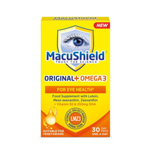 MacuShield Original+ Omega3 - 30 Day Pack