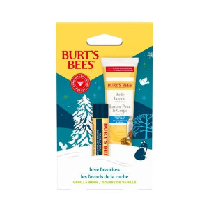Burt`s Bees Hive Favourites Vanilla Duo - 1 x 4.25g; 1 x 28.3g
