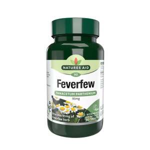 Natures Aid Feverfew 95mg  - 90 tabs
