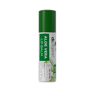 Dr Organic Aloe Vera Lip Balm SPF15 - 5.7ml