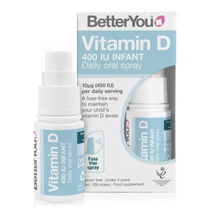 Better You Vitamin D 400iu Infant Daily Oral Spray *DAMAGED BOX* - 15ml *DAMAGED BOX*
