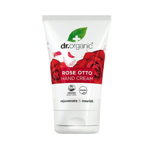 Dr Organic Rose Otto Hand Cream - 125 ml