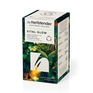 The Herbtender Vital Glow Organic Herbal Tea - 18 Tea Bags