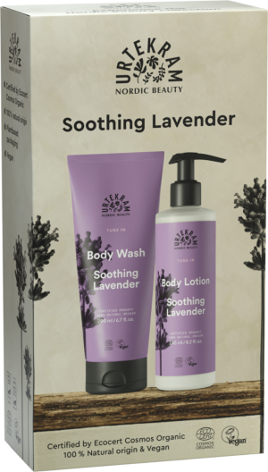 Urtekram Soothing Lavender Gift Set - 1 x 200ml /  1x 245ml