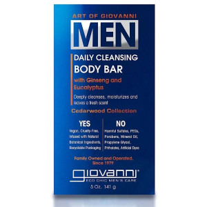 Giovanni Men Cleansing Body Bar - 141g