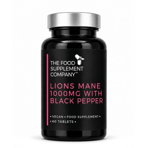 FSC Lion's Mane 1000mg With Black Pepper - 60 tablets