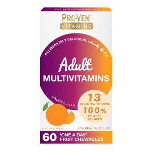 Pro-Ven Vitamins Adult Multivitamins Fruit Chewables - 60 chewable tablets
