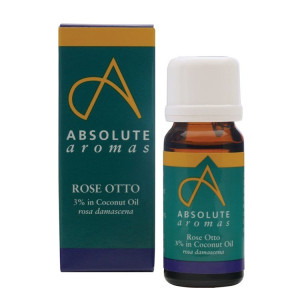 Absolute Aromas Rose Otto 3% in Coconut Oil - 10ml
