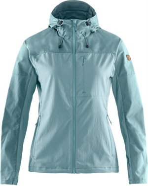 Fjällräven Abisko Midsummer Jakke, Dame Mineral Blue/Clay Blue XS
