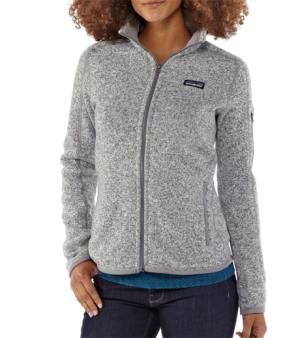 Patagonia Better Sweater Dame Birch White M