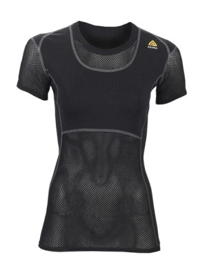 Aclima WoolNet T-shirt, W's Jet Black L