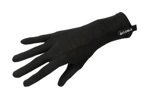 Aclima HotWool Liner Gloves Jet Black L/9