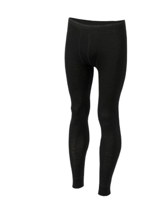 Aclima LightWool 140 Longs, Herre Jet Black L