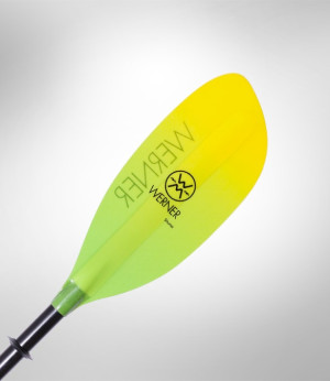 Werner Shuna Karbon/Glassfiber, Rett skaft Rød 205 Small diameter