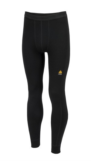 Aclima WarmWool Longs, Herre Jet Black XXL