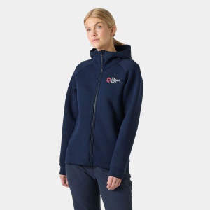 Helly Hansen Women’s The Ocean Race Full-zip Hoodie Marineblå M MarineblåM