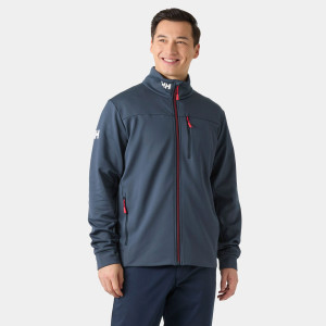 Helly Hansen Men’s Crew Fleece Jacket Navy 4XL - Navy Blue - Male