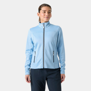 Helly Hansen Women’s Crew Fleece Jacket Blue L - Bright Blue - Female