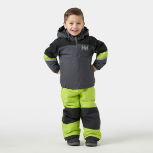 Helly Hansen Kids’ Rider Insulated Ski Jacket Grey 3 - Thunder Gre Grey - Unisex