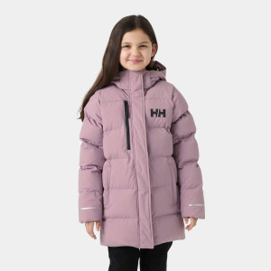 Helly Hansen Juniors’ Adore Puffy Parka Purple 13 - Purple Clay - Unisex