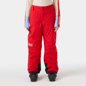 Helly Hansen Juniors Girls’ Diamond Pants Red 11 - Alert Red - Male