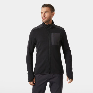 Helly Hansen Herre Lifa Merino Mellomlag Svart XL SvartXL