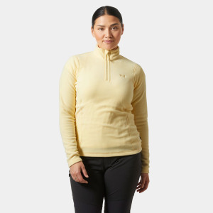 Helly Hansen Dame Daybreaker 1/2 Glidelås Lett Fleece Gul S GulS