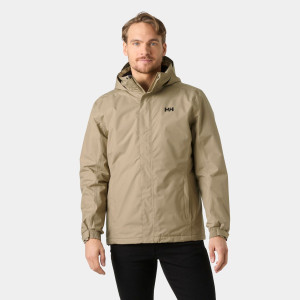 Helly Hansen Men's Dubliner Insulated Lightweight Jacket Beige S - Pebble Beige - Male