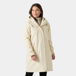 Helly Hansen Women’s Moss Insulated Pu Coat Hvit M HvitM
