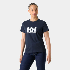 Helly Hansen Women's Logo T-Shirt 3.0 Navy XL - Navy Blue - Female