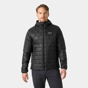 Helly Hansen Men's Lifaloftâ„¢ Hooded Insulator Svart M SvartM
