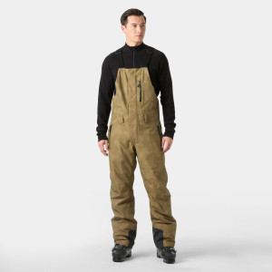 Helly Hansen Men's Legendary Insulated Ski Bib Trousers ​ Brown L - Elmwood Brown - Male