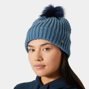 Helly Hansen Women's Snowfall Winter Beanie Navy STD - Washed Navy Blue - Female