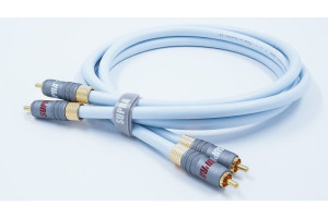 Supra EFF-IX 2RCA-2RCA Audio 2 x 1.5 meter Isblå