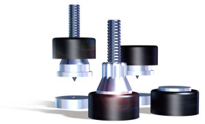 Soundcare Superspikes M8 4-pack Demo Svart/Krom