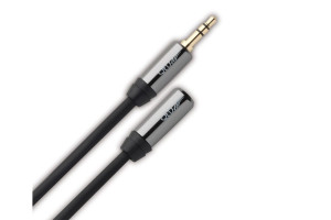 QED Performance Headphone Extender 5 meter Svart