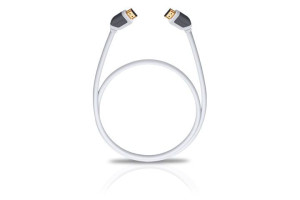 Oehlbach Shape Magic HDMI vit 3.2 meter Vit