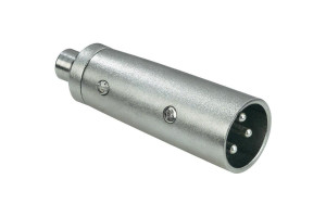 hbb Adapter RCA Hona - XLR Hane Silver