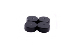 Custom Design Golvskydd för spikes 8-pack Brushed chrome