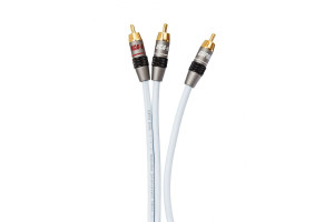 Supra 3 RCA mono 0.5 meter Isblå