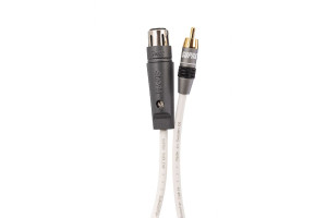 Supra Sublink XLR F-RCA 8 meter Vit
