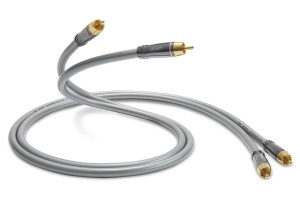 QED Performance Audio 40i 2RCA - 2RCA 2 x 0.6 meter Grå